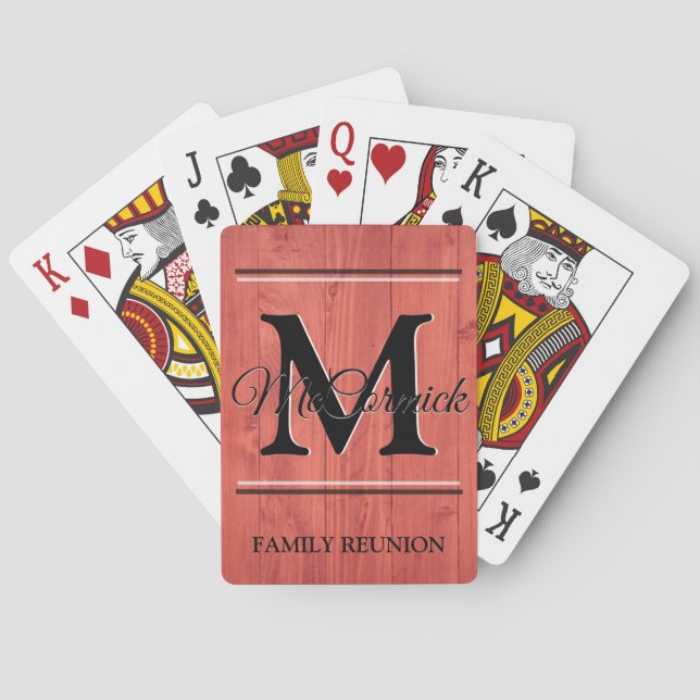 Cartas de juego personalizadas de Personalizado si (Reverso)