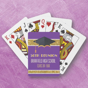 Cartas de juego personalizadas para la reunión de