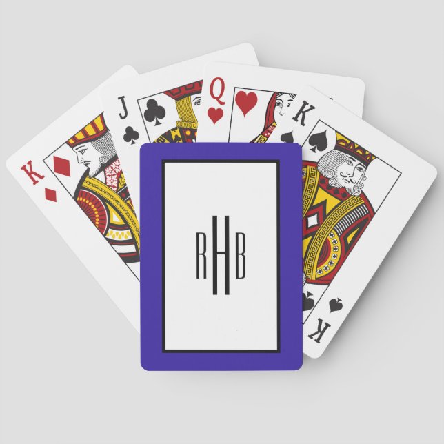Cartas de juego personalizadas regalo de póquer pa (Reverso)