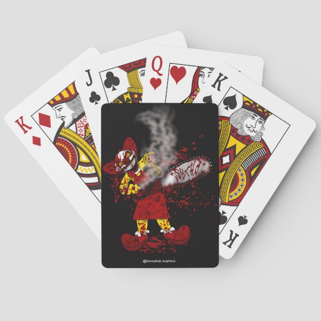 Cartas de Juego Psycho (Reverso)