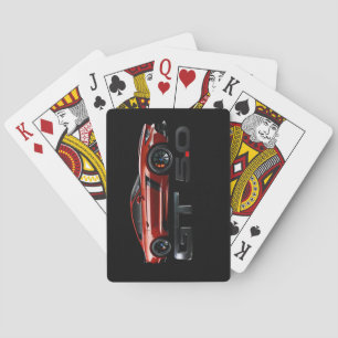 Cartas de juego Red Mustang