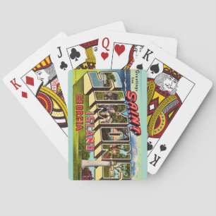 Cartas de juego Retro St Simons Island