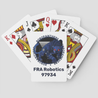 Cartas de juego RoboPanthers
