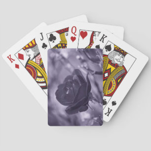 Cartas de Juego Rosa Púrpura