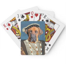 Cartas de juego Royal Costume Brazil Mastiff