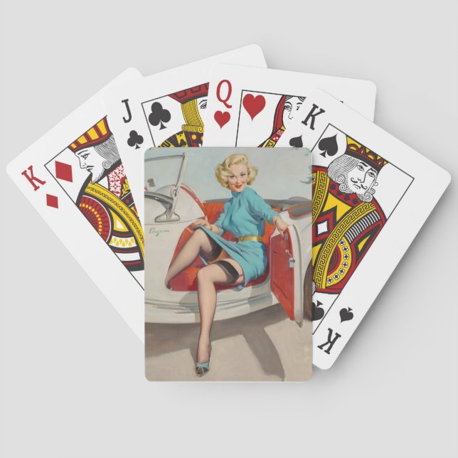 Cartas de juego "Saliendo del coche" (Reverso)