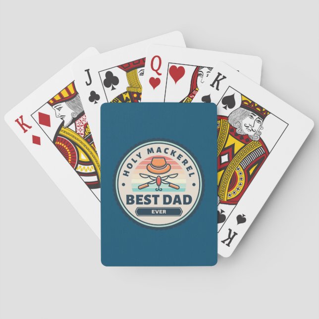 Cartas de juego - ¡Santo Caballa! Mejor Papá Nunca (Reverso)