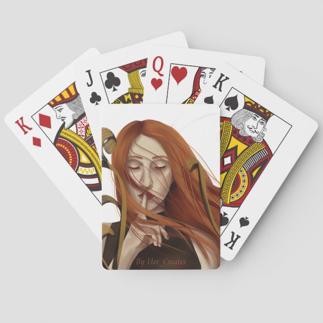 Cartas de juego silenciosas (Reverso)