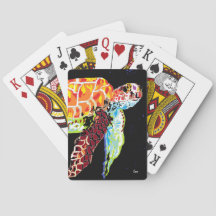Cartas de juego/ Tortuga marina