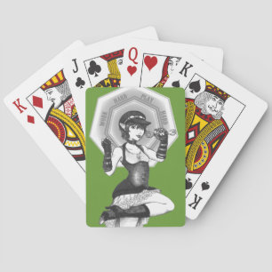 Cartas de juego Trabaja duro