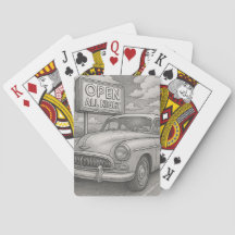Cartas de juego Vintage Cruiser