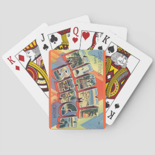 Cartas de juego Vintage Miami Beach Florida