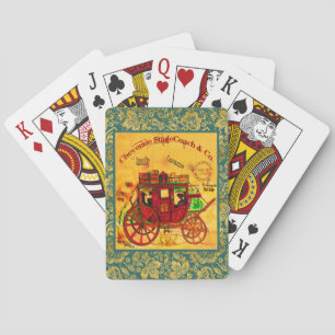 Cartas de Juego Vintage StageCoach del Artista