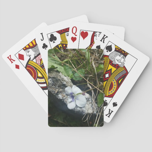 cartas de juego violetas (Reverso)