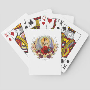 Cartas de juego Virgo September Birthday Gift