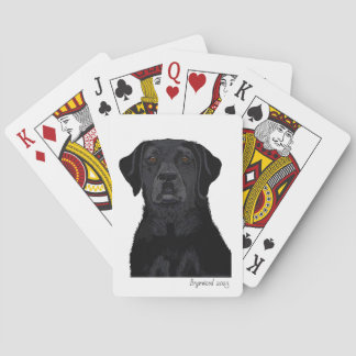 Cartas de juego "WMBBD" de Brynwood Black Labrador