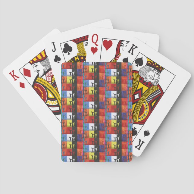 Cartas de juego Yeshaya Dank pop art no.1 (Reverso)
