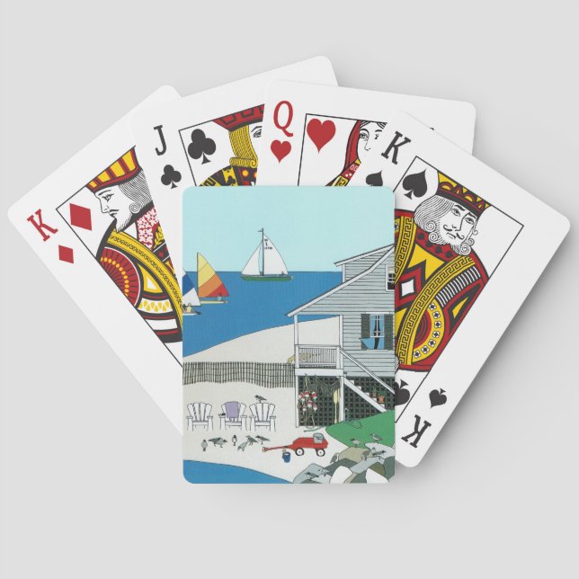 Cartas de jugador Yankee de Nueva Inglaterra (Reverso)