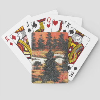 Cartas de Jugar Ann Hayes Pintura de Árbol Delight