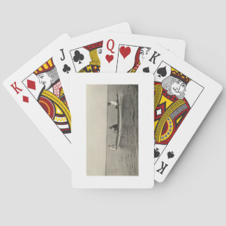 Cartas de jugar de estilo antiguo de viejos amigos