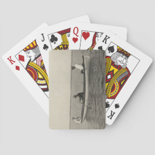 Cartas de jugar de estilo antiguo de viejos amigos