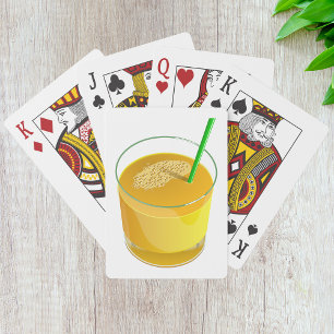 Cartas De Jugo De Vidrio