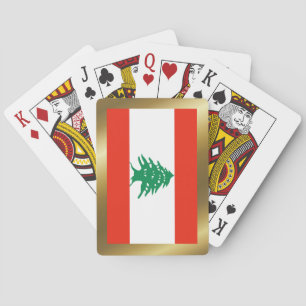 Cartas de la bandera del Líbano