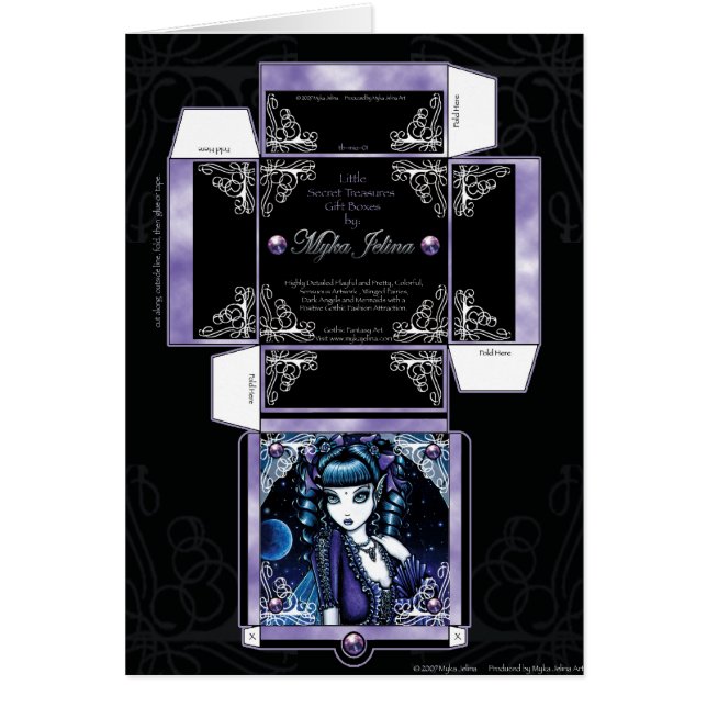 Cartas de la caja del tesoro secreto "Mia" (Frente)