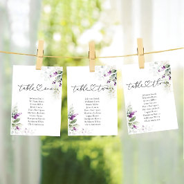 Cartas de la tabla de lavanda número 1