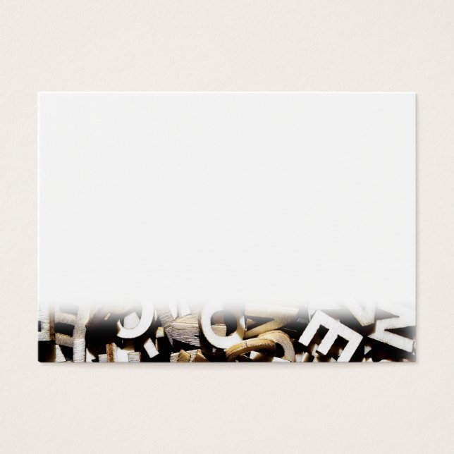 Cartas de madera deslizadas cerradas (Frente)