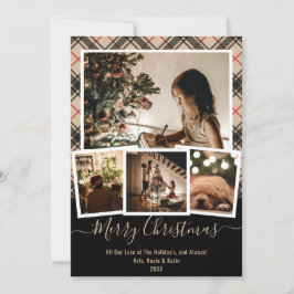 Cartas de Navidades multifotográficos de Feliz Nav