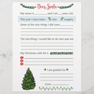 Cartas de niños Querido Santa