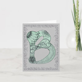 Cartas de nota alfabética letra B