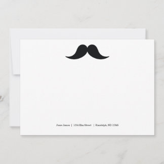 Cartas de notas de bigote