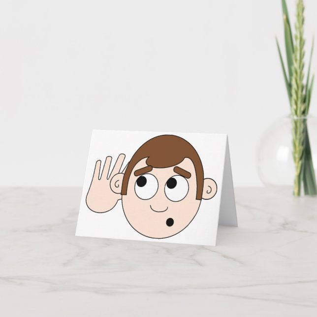 Cartas de notas de escucha (Anverso)