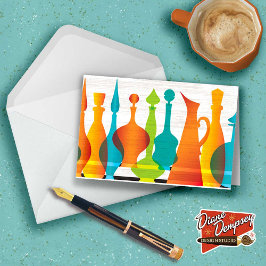 Cartas de notas de los modernos Sling Vases de Med