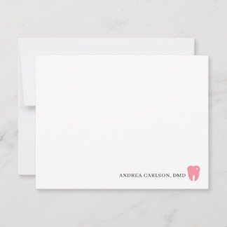 Cartas de notas de personalizado Dentist Stationer