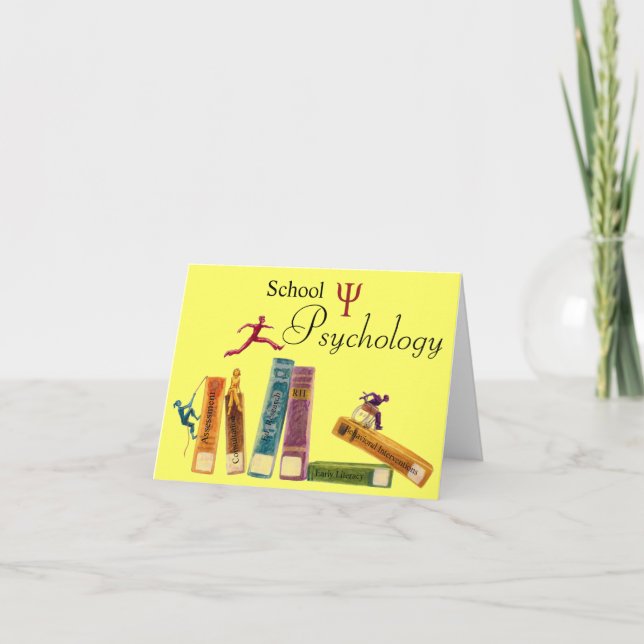 Cartas de notas de sicología en las escuelas (Anverso)