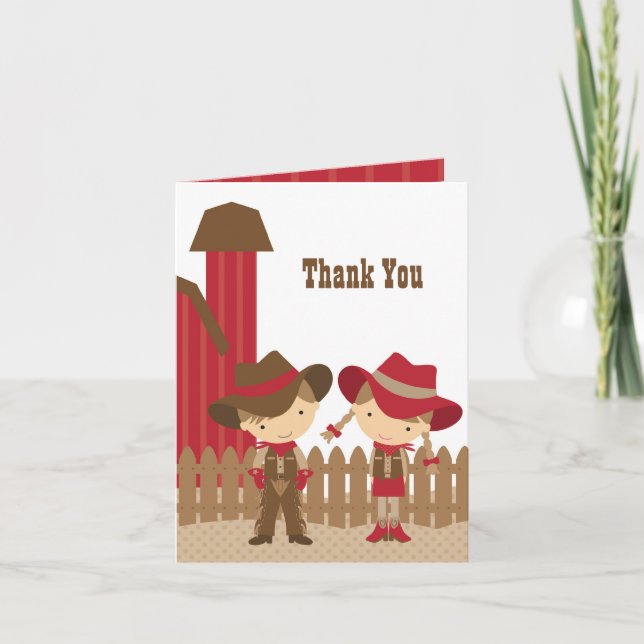 Cartas de notas de vaquero y vaquero (Anverso)