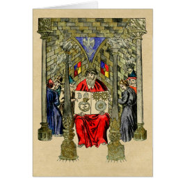 Cartas de notas del libro de alquimia y artes herm