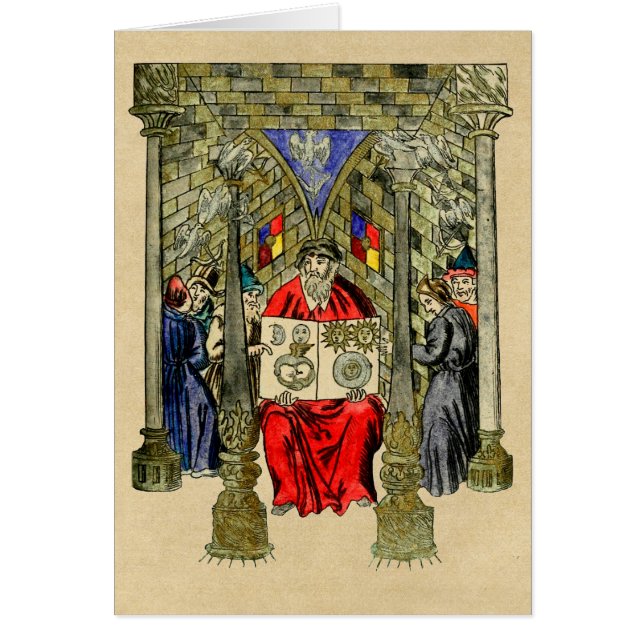 Cartas de notas del libro de alquimia y artes herm (Frente)