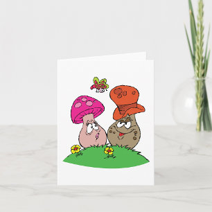Cartas de notas para hongos personalizados