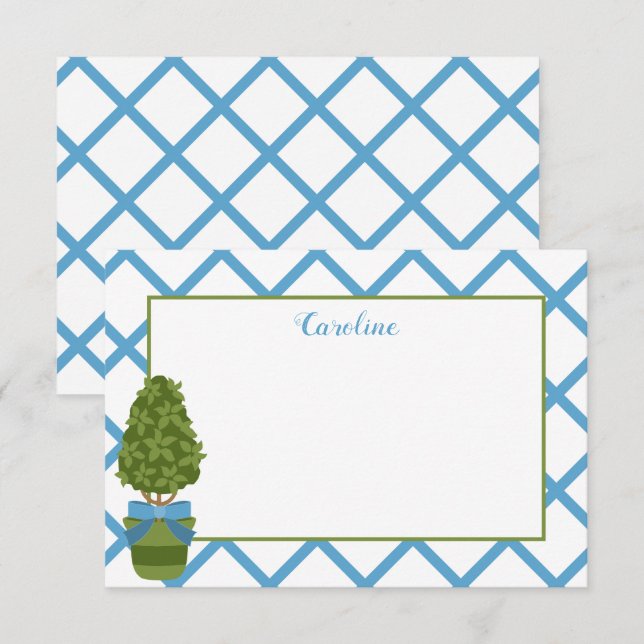 Cartas de notas personalizadas de temas y de plazo (Anverso / Reverso)