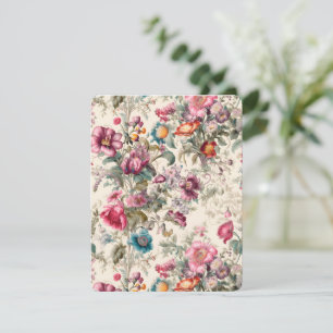 Cartas de notas planas inspiradas en vintage con e