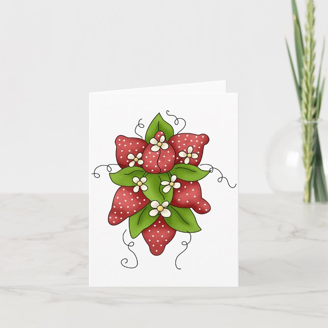 Cartas de notas sobre fresas y flores (Subido por el creador)