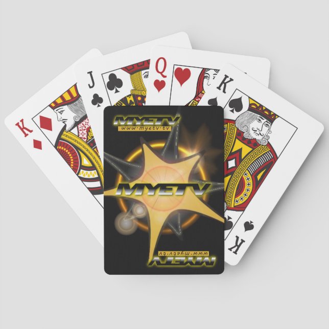 Cartas de Póker PRO de MYETV (Reverso)