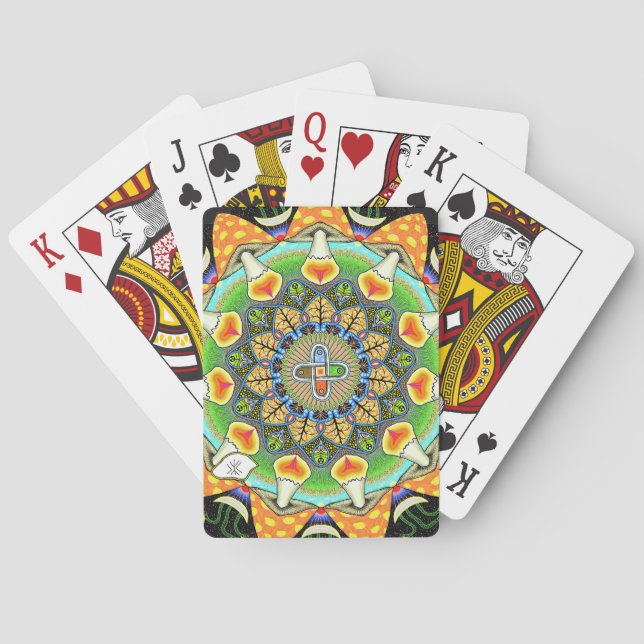 Cartas de Póquer "Armonía" (color) (Reverso)