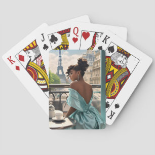 Cartas de póquer clásicas   Chica En París