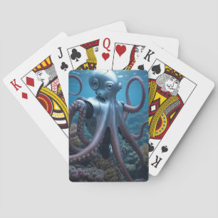 Cartas de póquer Cyber Octopus