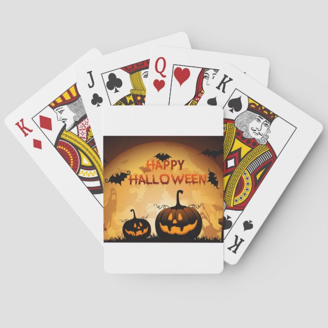 Cartas de póquer de Halloween (Reverso)